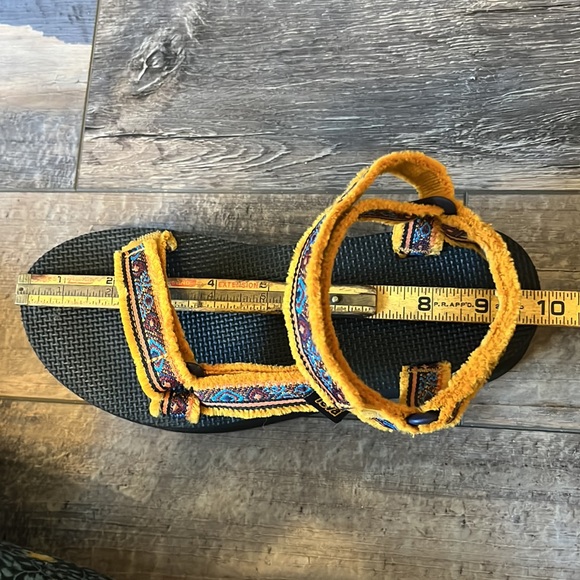 (7) TEVA Women's Yellow Tribal Maressa Platform Sandal - Picture 6 of 12